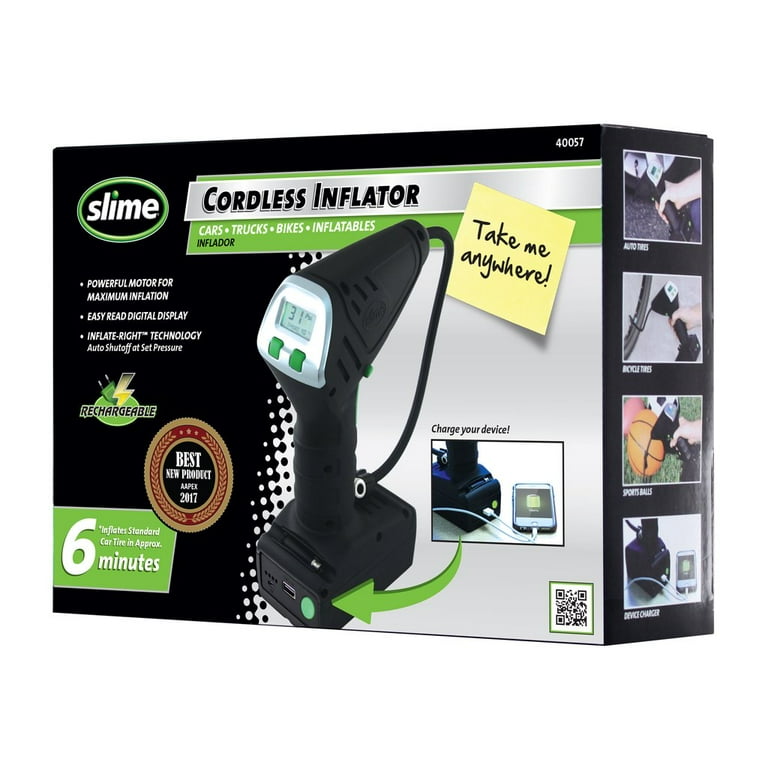 An application scenario or product detail of slime cordless tire inflator - Image 7