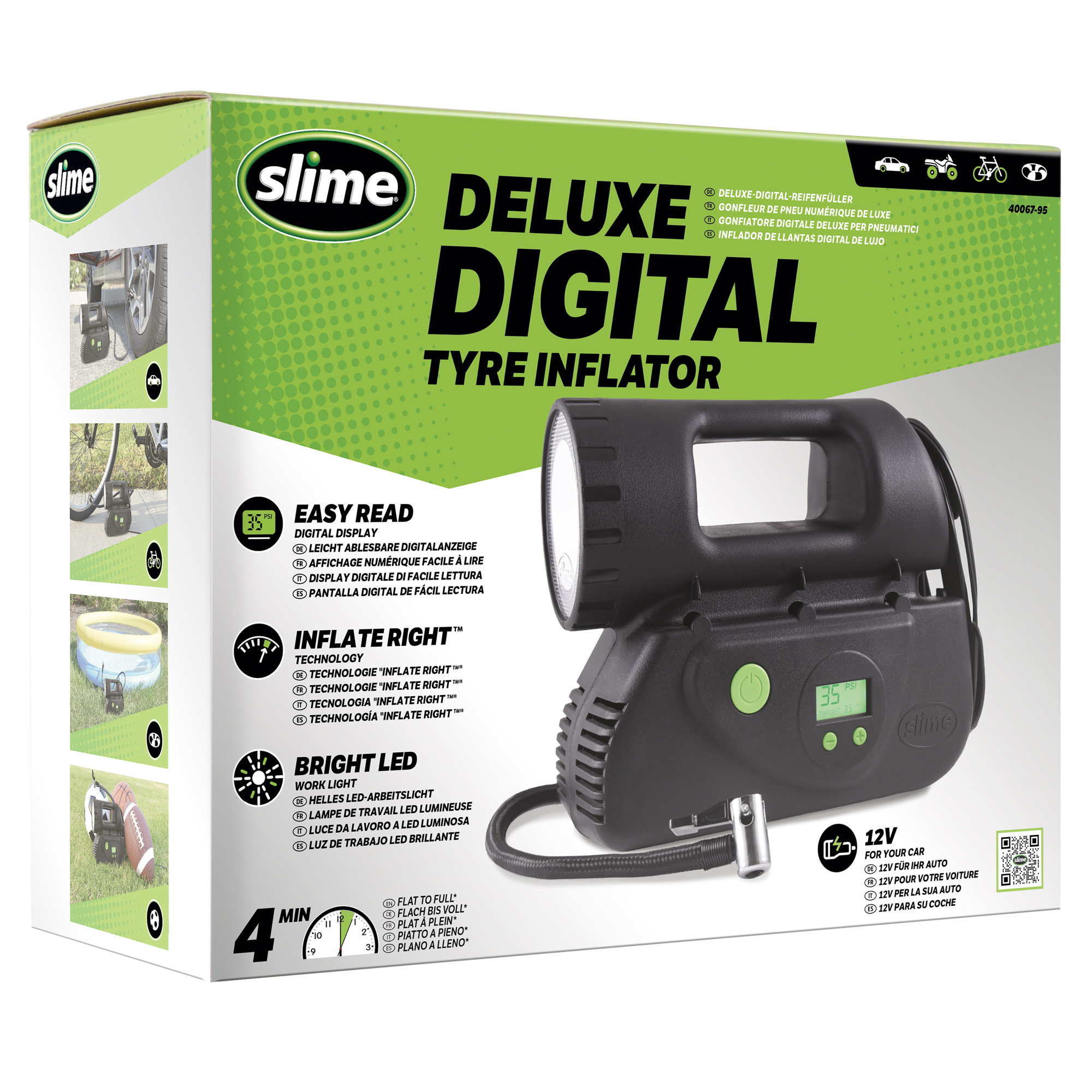 An application scenario or product detail of slime deluxe digital tire inflator - Image 20