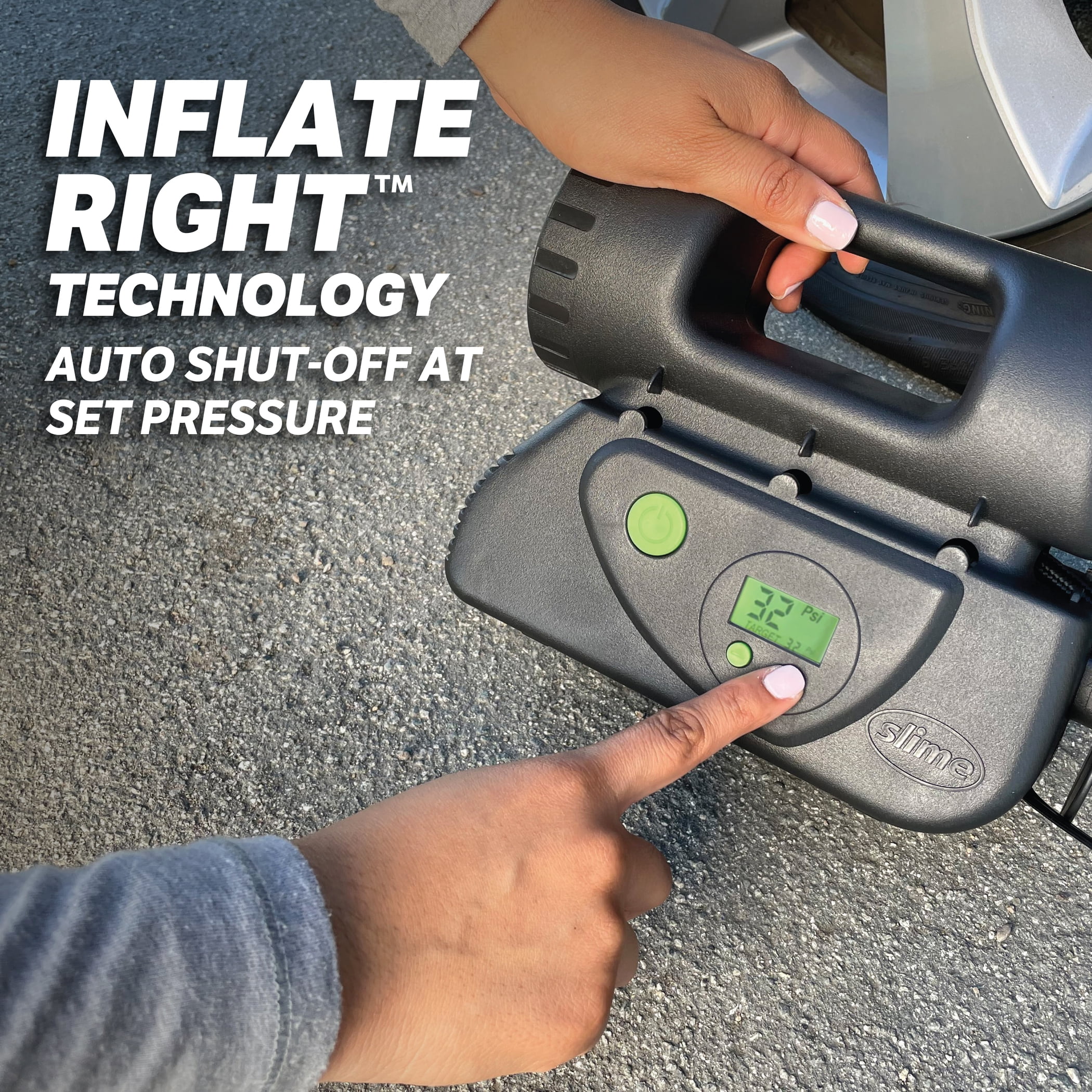 An application scenario or product detail of slime deluxe digital tire inflator - Image 21