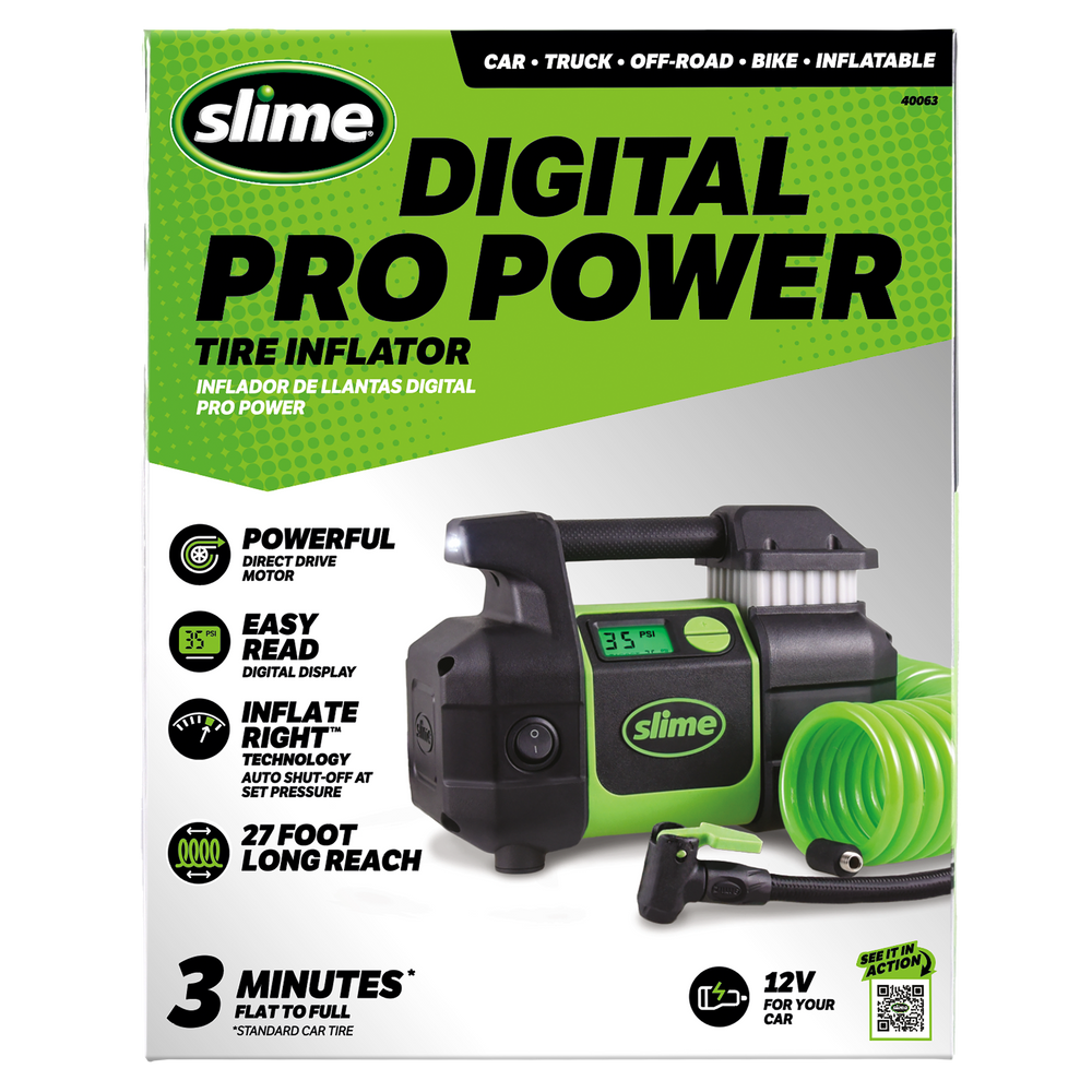 An application scenario or product detail of slime digital tire inflator - Image 14
