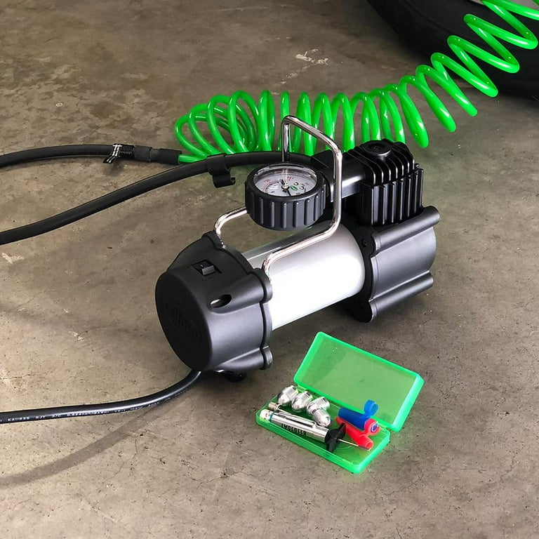 An application scenario or product detail of slime motorcycle air compressor - Image 2
