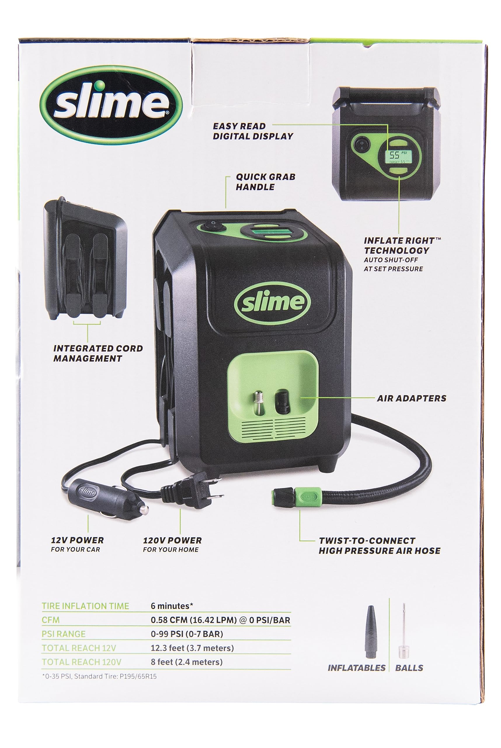 An application scenario or product detail of slime portable tire inflator - Image 20
