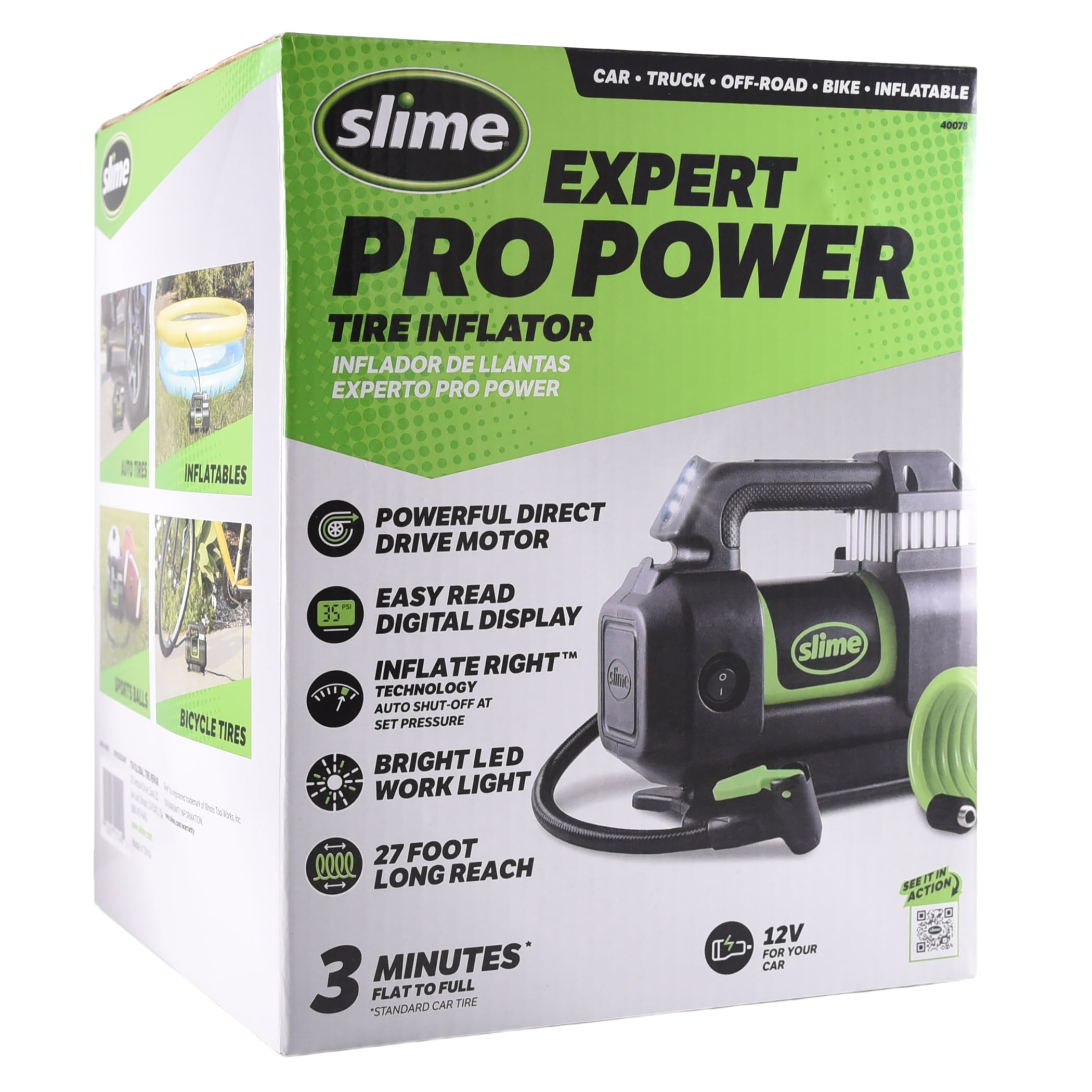An application scenario or product detail of slime pro power tire inflator - Image 2