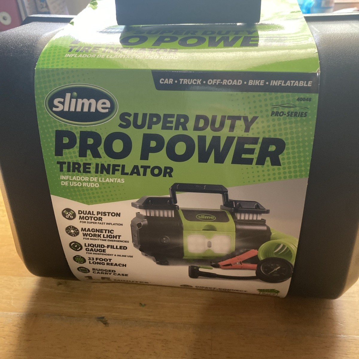 An application scenario or product detail of slime pro power tire inflator - Image 15