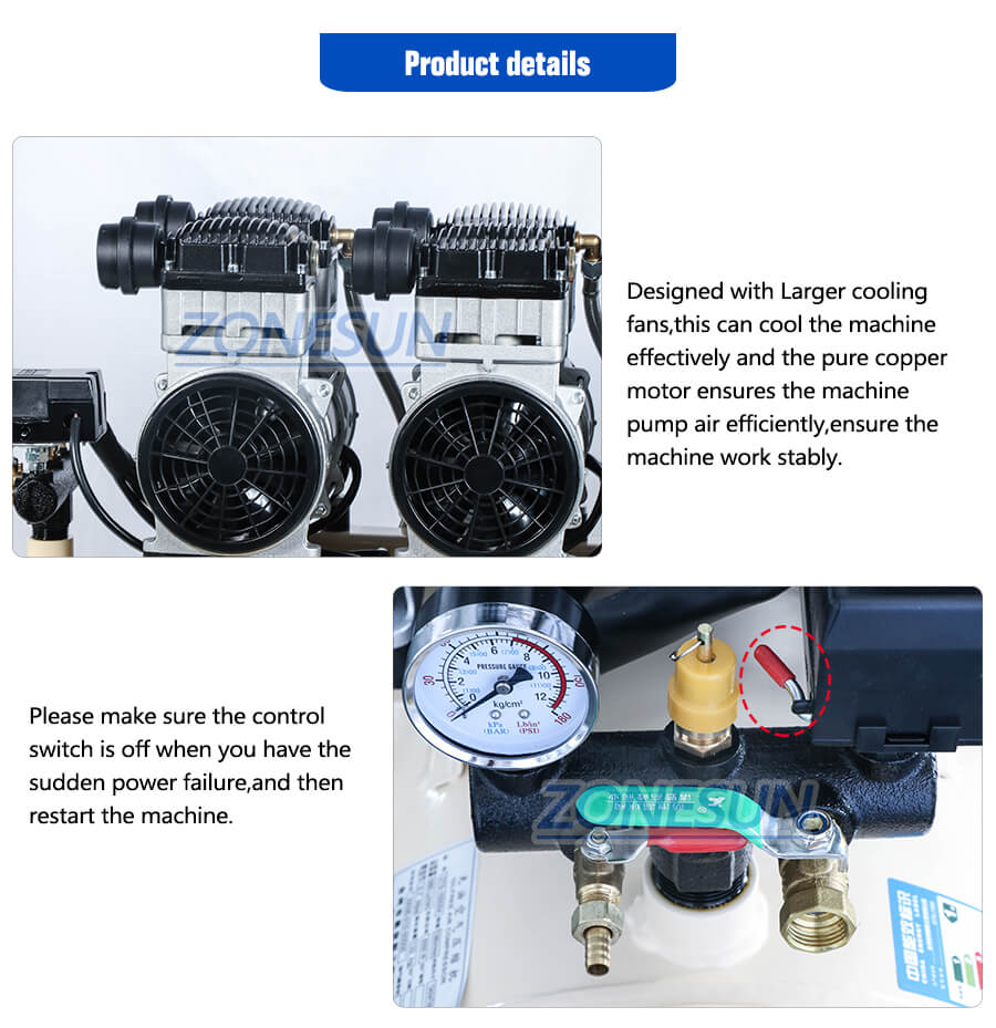 An application scenario or product detail of small air compressor portable - Image 17