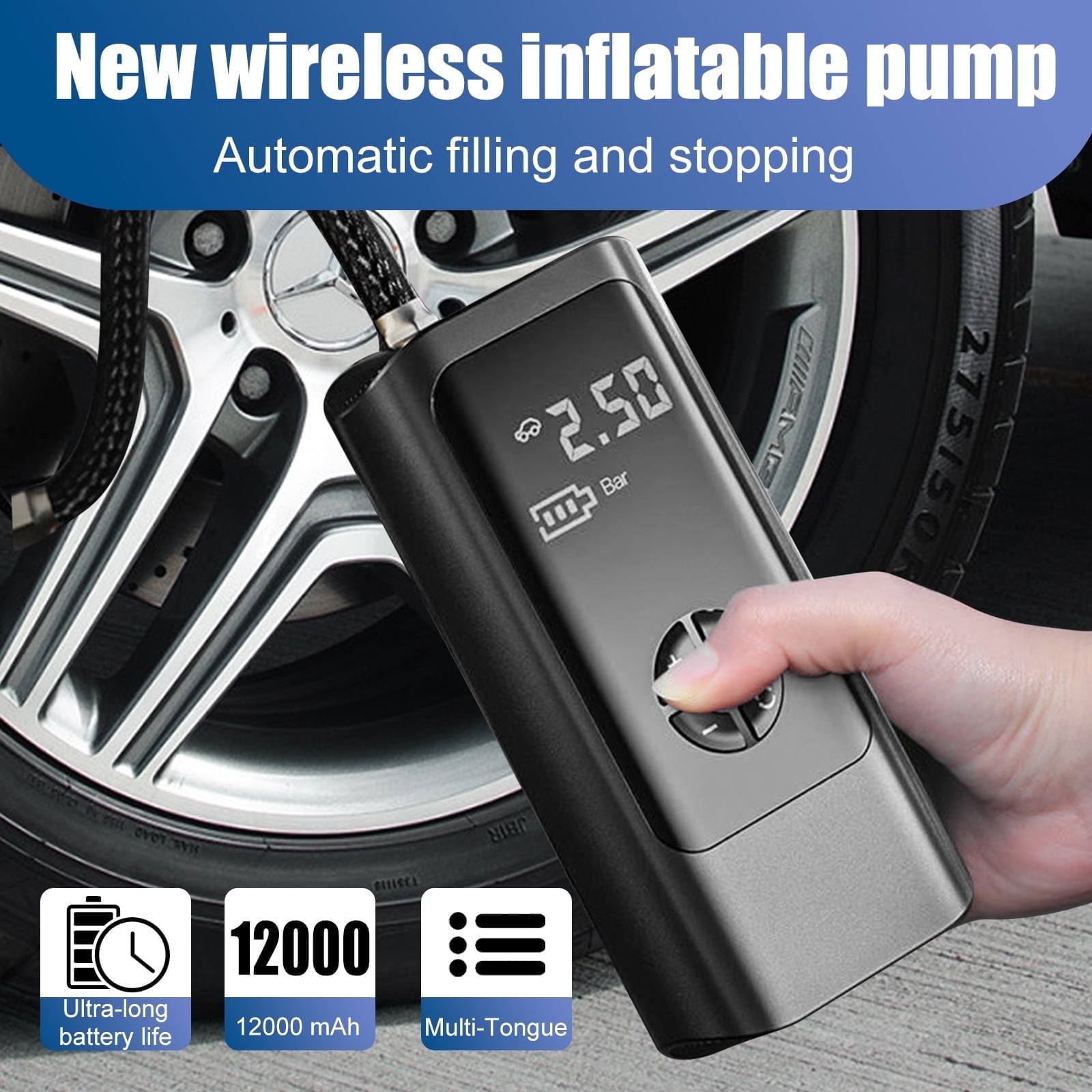 An application scenario or product detail of small tire pump - Image 18