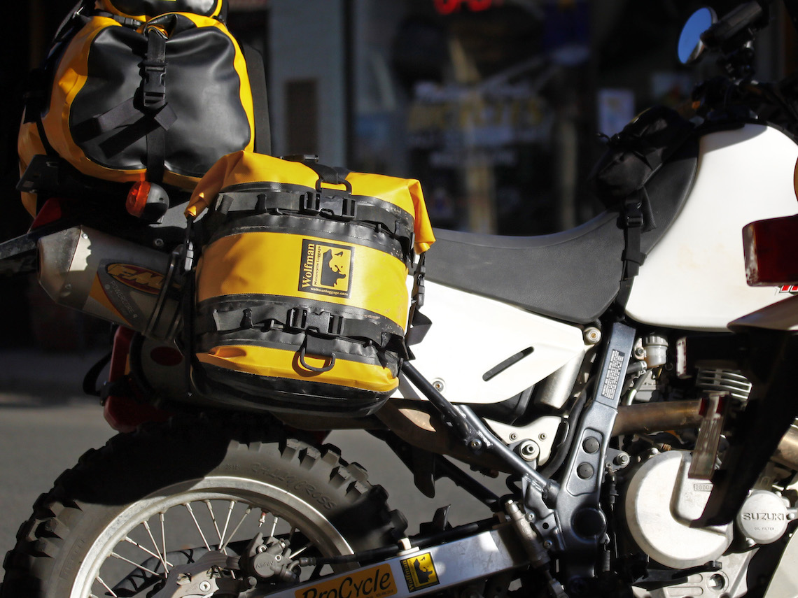 An application scenario or product detail of soft luggage for adventure motorcycles - Image 2