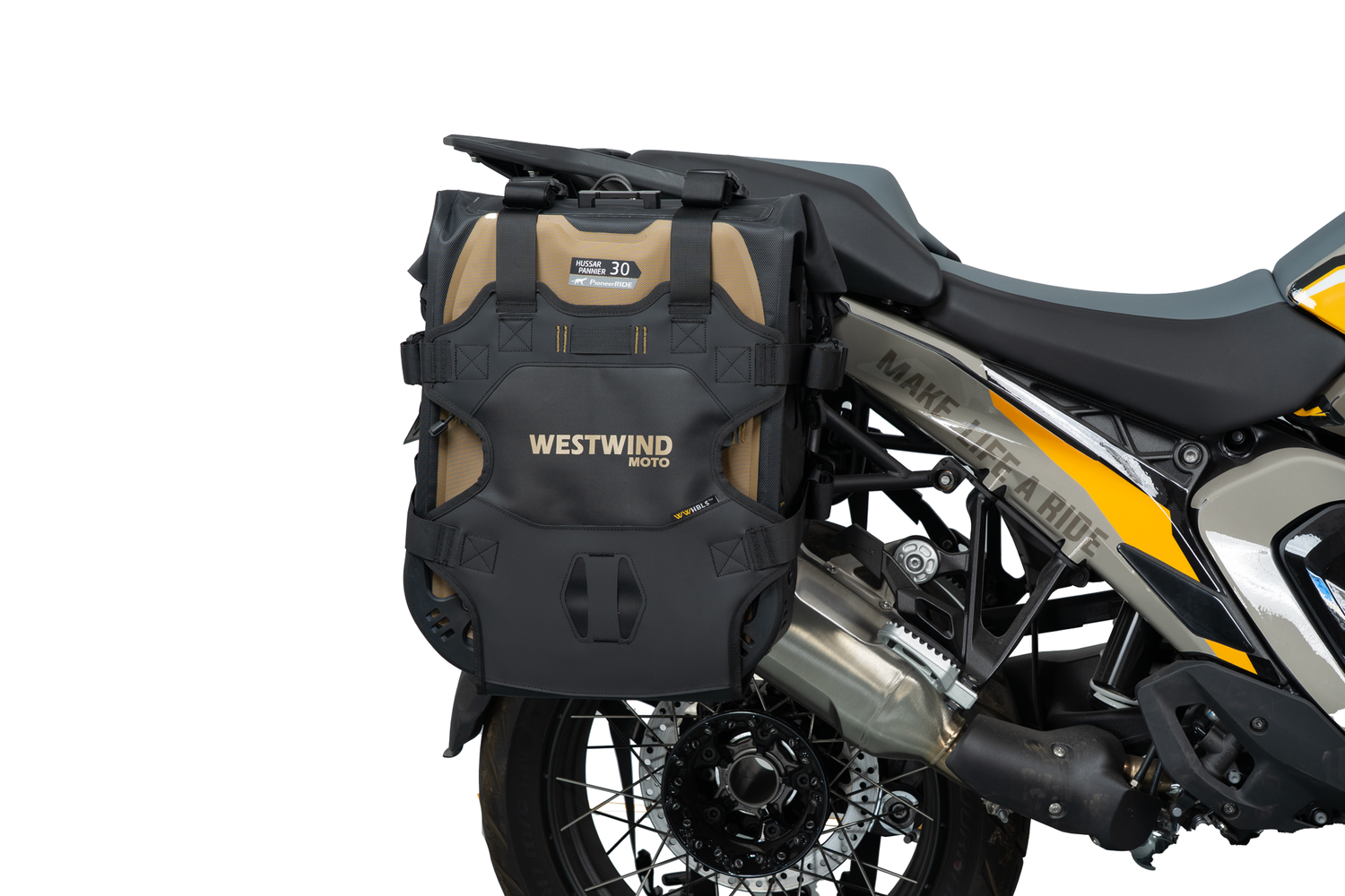 An application scenario or product detail of soft luggage for adventure motorcycles - Image 17
