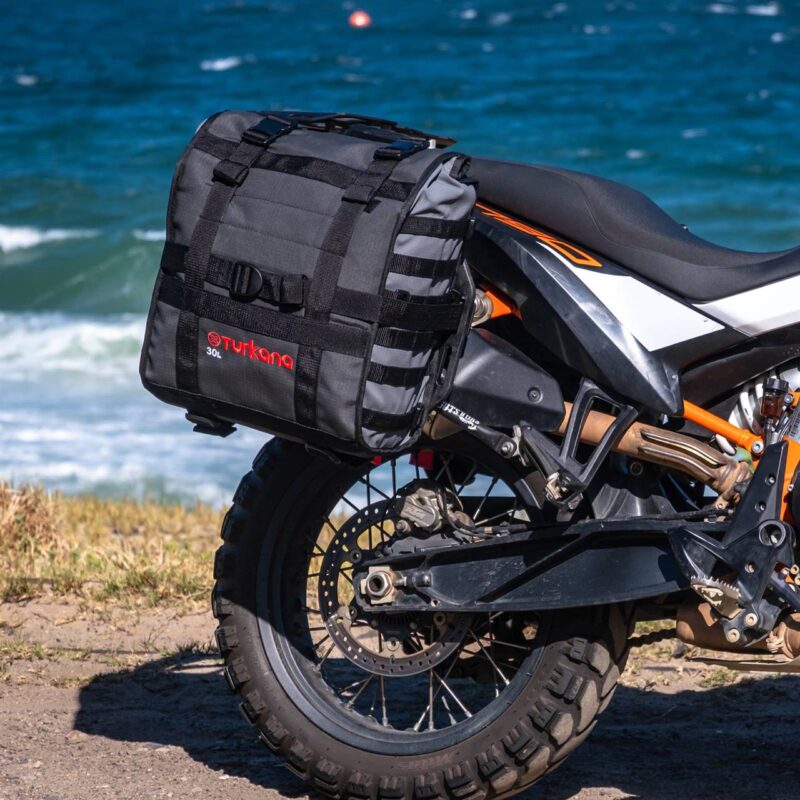 An application scenario or product detail of soft luggage for adventure motorcycles - Image 19