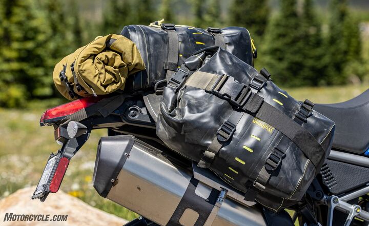 An application scenario or product detail of soft luggage motorcycle - Image 1