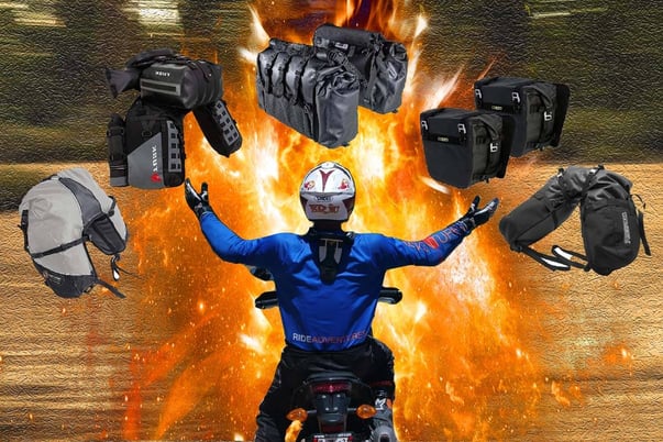 An application scenario or product detail of soft luggage motorcycle - Image 10