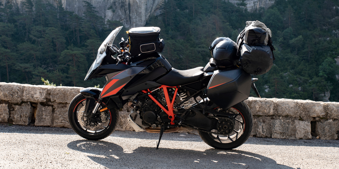 An application scenario or product detail of soft motorcycle luggage - Image 2