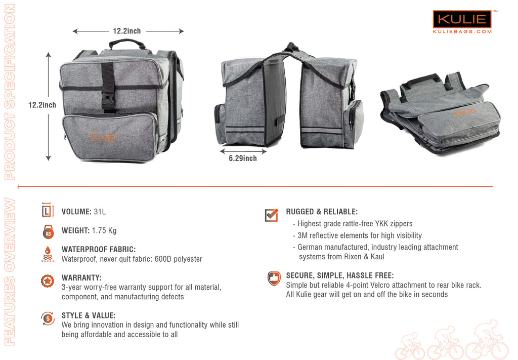 An application scenario or product detail of soft pannier bags - Image 2