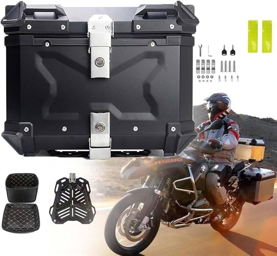 An application scenario or product detail of soft top box motorcycle - Image 1