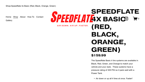 Speedflate - 4x Basic Inflation/Deflation System