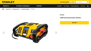 Stanley - 1200 Peak Amp Power Station