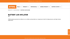 STIHL - Battery-Powered Air Inflators