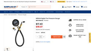 MERLIN - Digital Tire Pressure Gauge