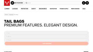 SW-MOTECH - Versatile Motorcycle Tail Bags