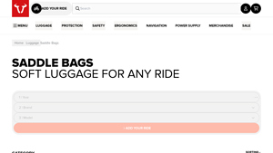 SW-MOTECH - Premium Motorcycle Saddle & Side Bags