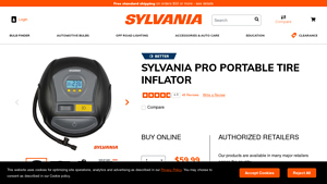 SYLVANIA - PRO Portable Tire Inflator