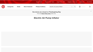 Target - Electric Air Pump Inflators