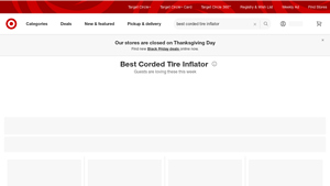 Target - Corded Tire Inflators