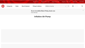 Target - Electric Inflation Air Pumps