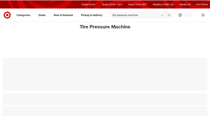 Target - Tire Pressure Machines