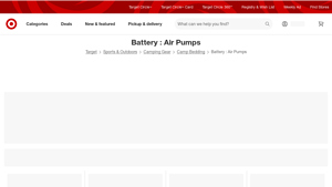 Target - Battery Air Pumps