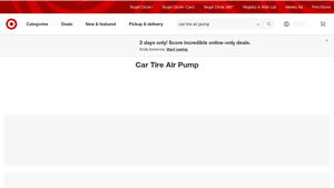 Target - Portable Tire Inflators