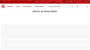 Target - Electric Air Pump Inflators