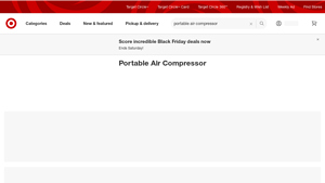 Target - Portable Air Compressors