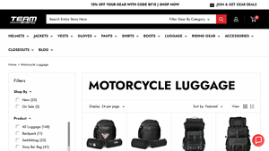 Team Motorcycle - Motorcycle Luggage