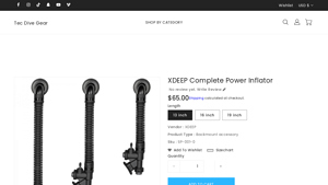 XDEEP - Complete Power Inflator