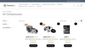 VIAIR - Tire Inflators for RVs