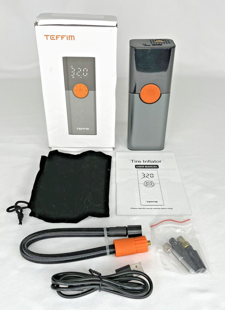 An application scenario or product detail of teffim portable tire inflator - Image 6