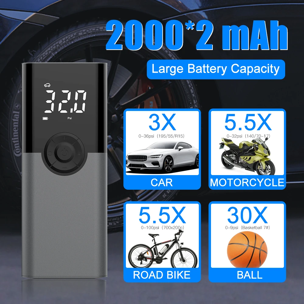 An application scenario or product detail of teffim tire inflator czk-3686 troubleshooting - Image 10