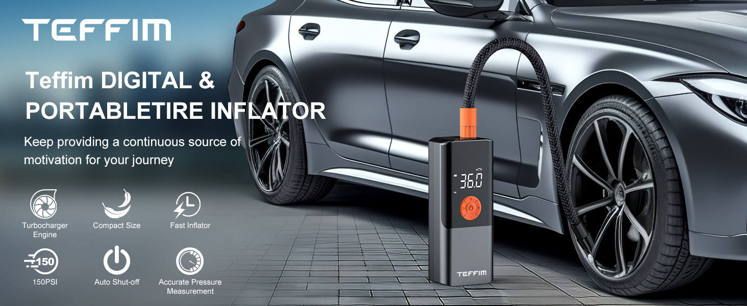 An application scenario or product detail of teffim tire inflator czk-3686 troubleshooting - Image 17