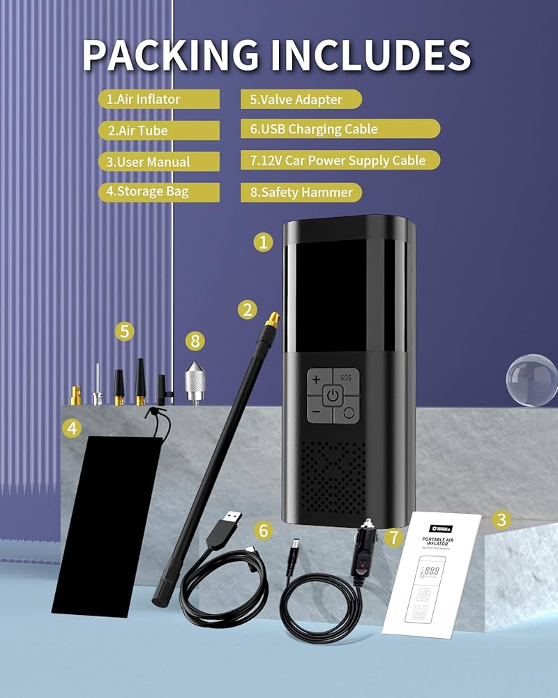 An application scenario or product detail of temola tire inflator - Image 2