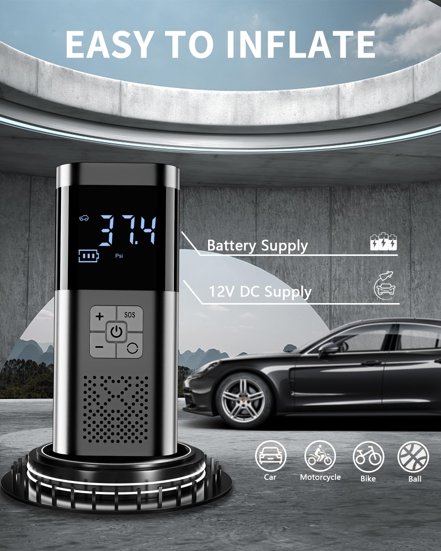 An application scenario or product detail of temola tire inflator - Image 3