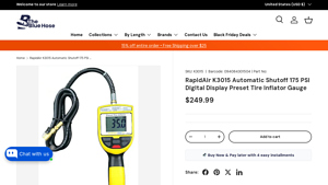 RapidAir - K3015 Digital Preset Tire Inflator