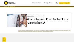 The Krazy Coupon Lady - Free Air for Tires
