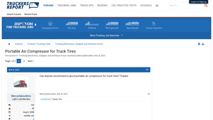 Portable Air Compressors - Top Recommendations for Truck Tires