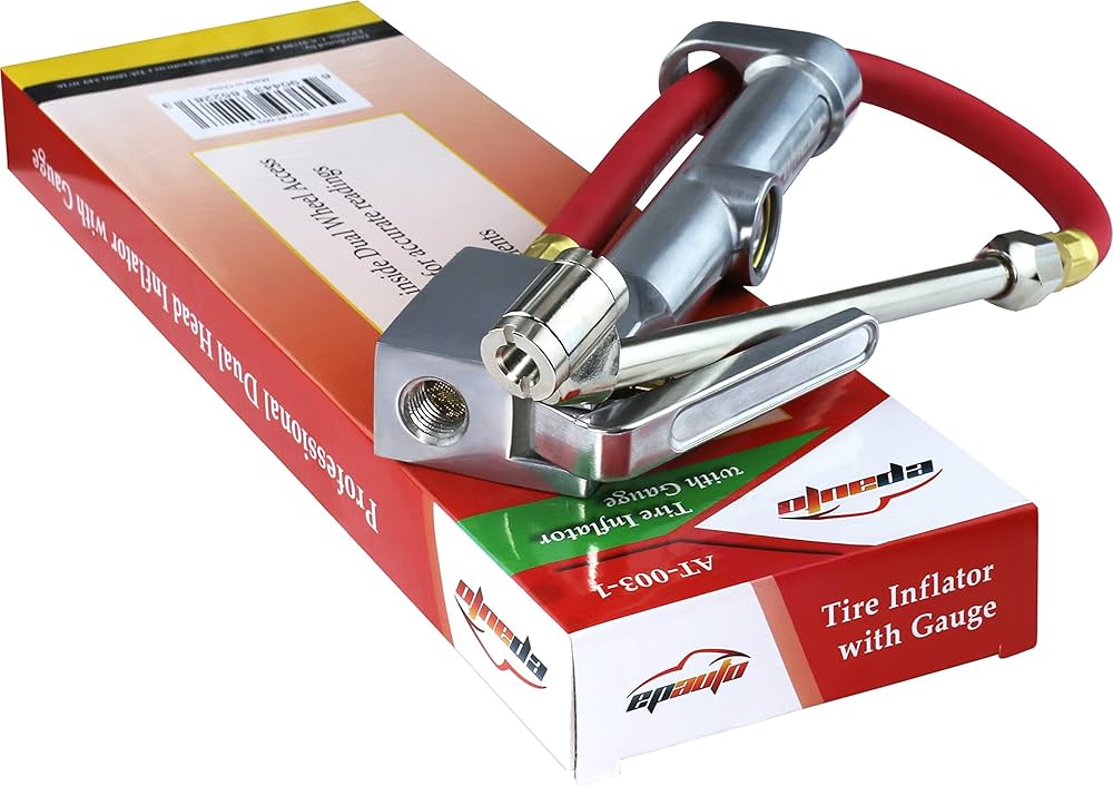 An application scenario or product detail of tire air filler with gauge - Image 9