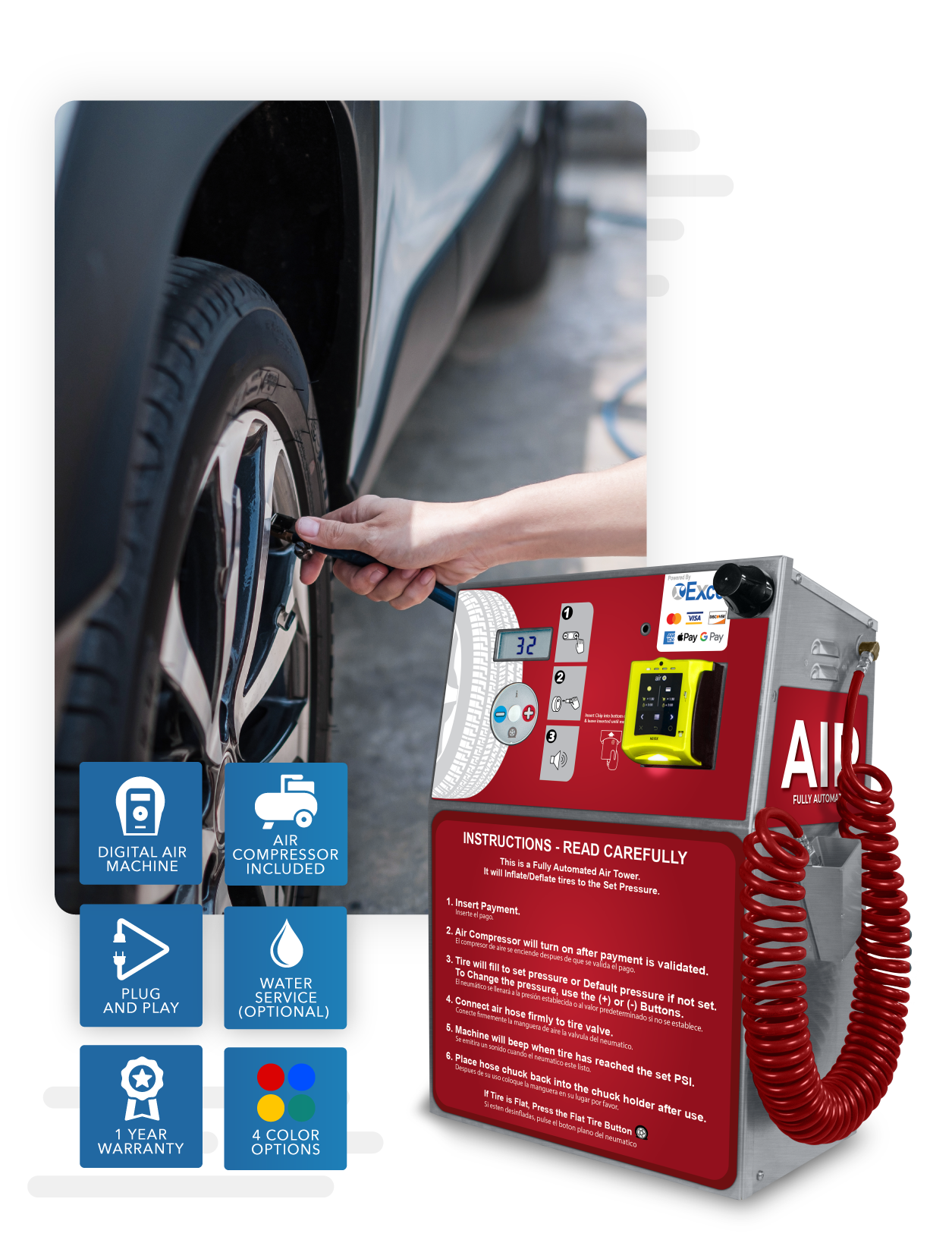 An application scenario or product detail of tire air machine - Image 12