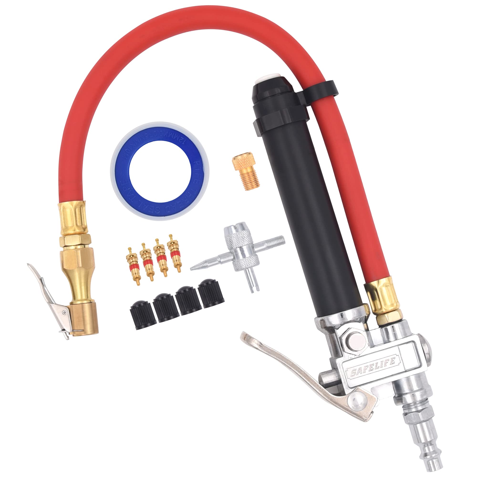 An application scenario or product detail of tire filler with gauge - Image 11