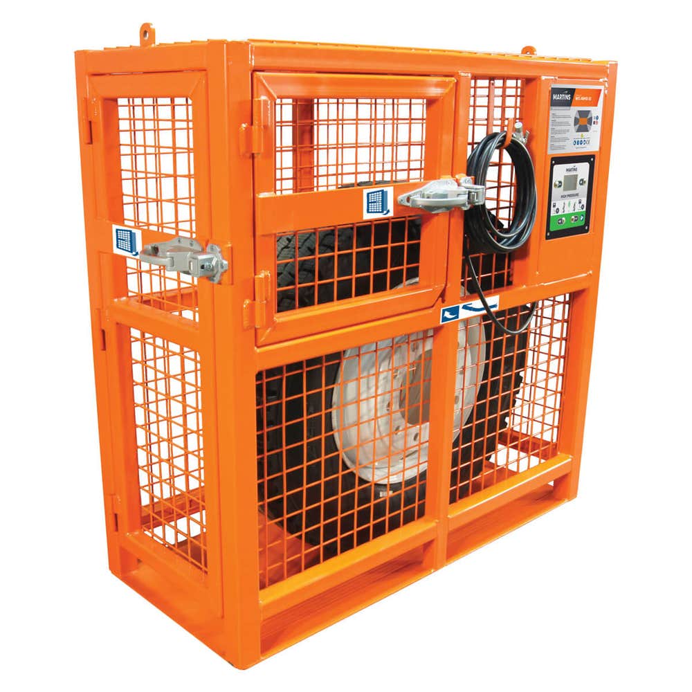 An application scenario or product detail of tire inflation cage - Image 1