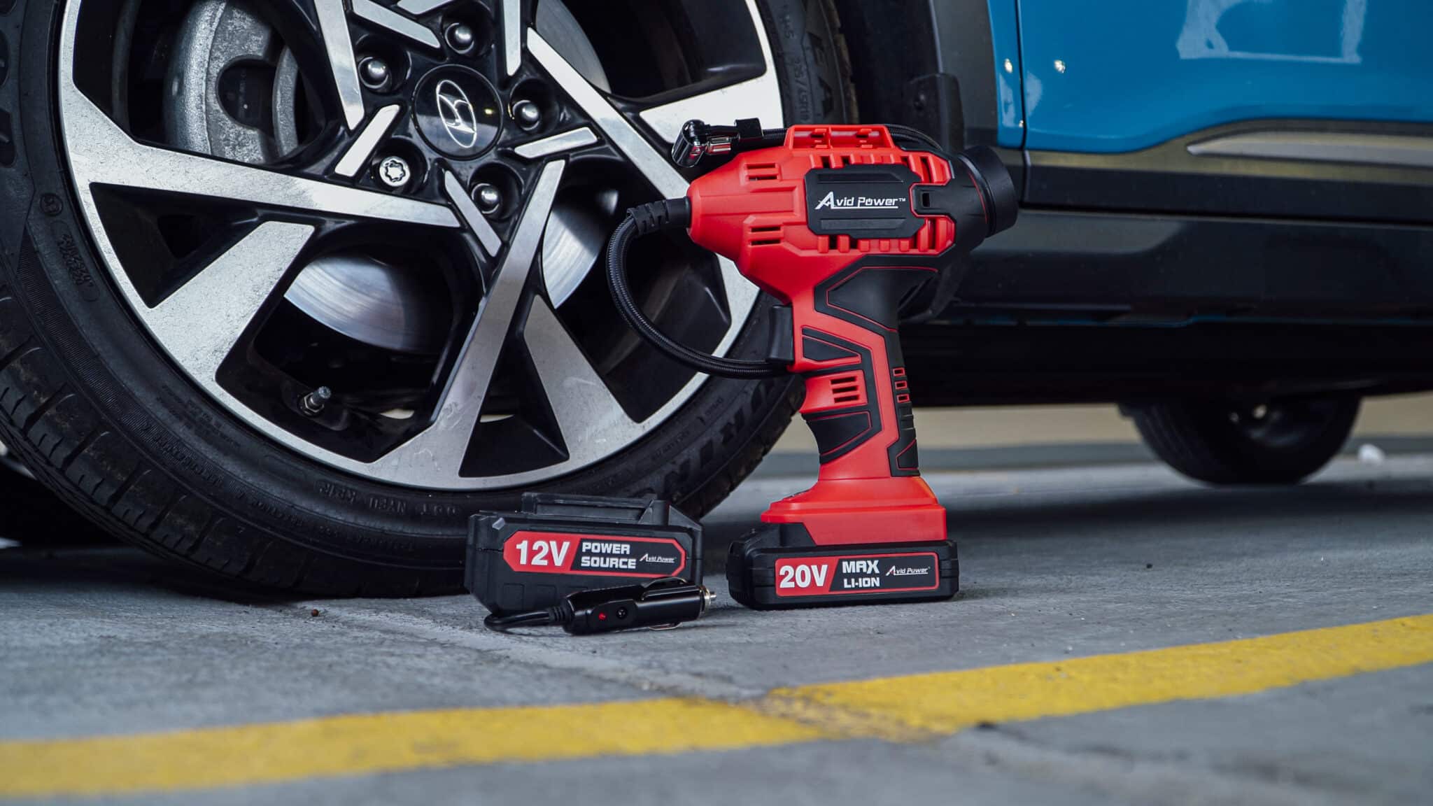 An application scenario or product detail of tire inflator cordless - Image 5