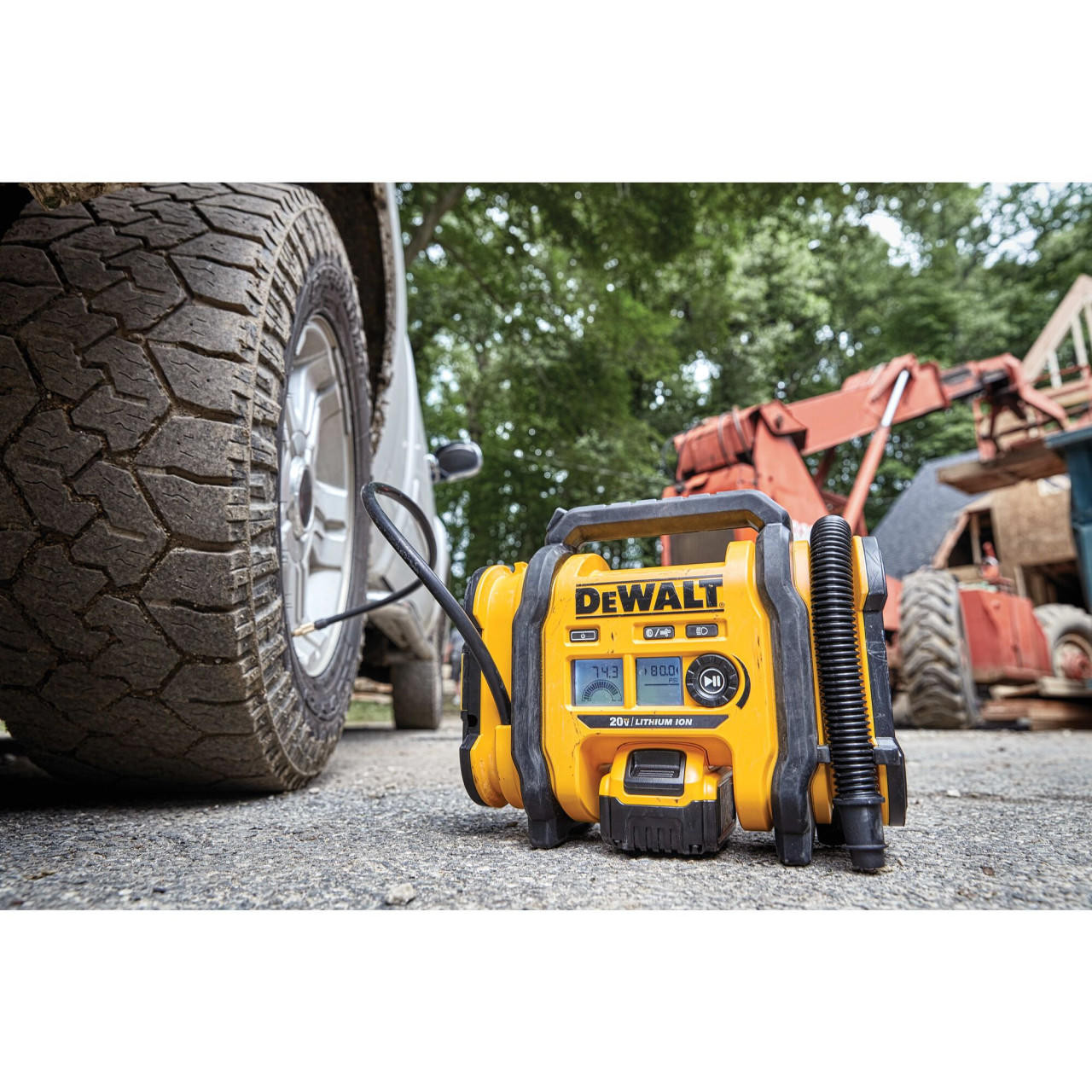 An application scenario or product detail of tire inflator dewalt - Image 8